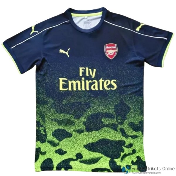 Arsenal Training Shirts 2017-18 Blau Fussballtrikots Günstig